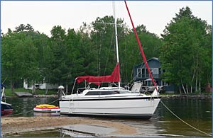 MacGregor 26X on Lake Sebago